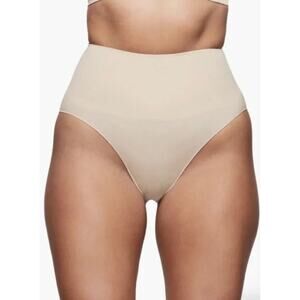 New SKIMS Core Control Brief Panties Clay Sz L/XL Mid Rise Nude SH-MTB-0109